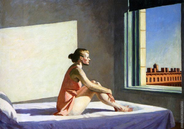 Reproduction du tableau Morning Sun (Hopper)