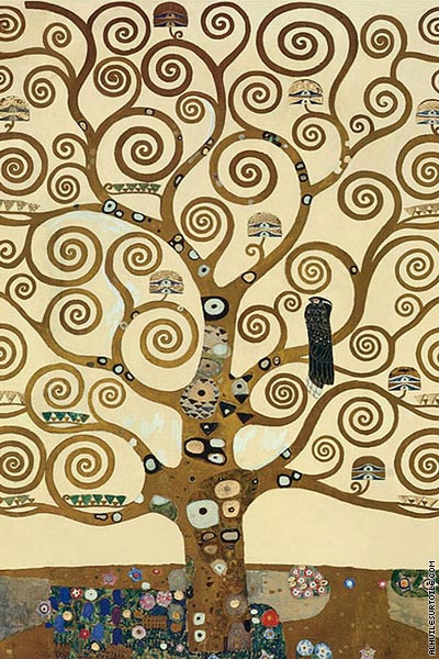 Tableau Arbre de Vie Gustave Klimt