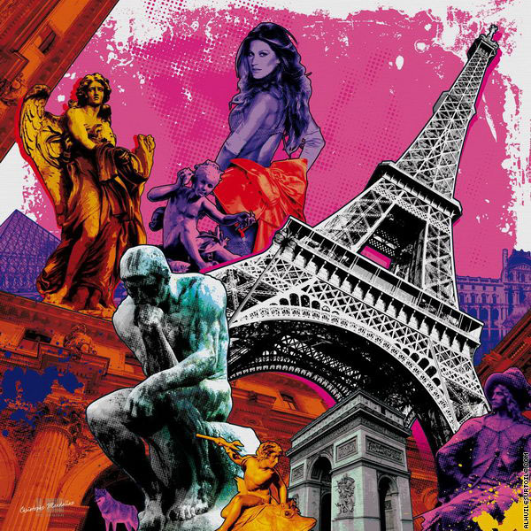 Tableau Pop Art Paris – ThePoplace