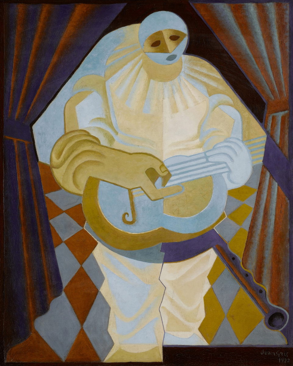 Pierrot with a Guitar