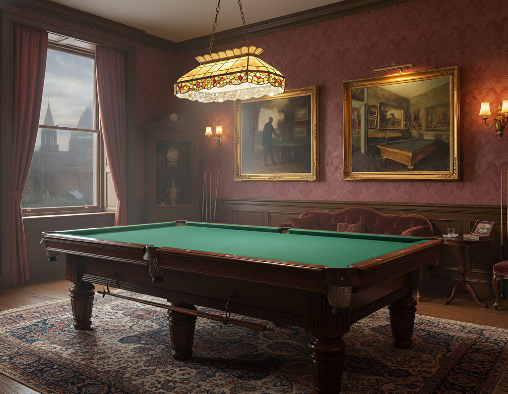 Tableau de Degas face à un billard