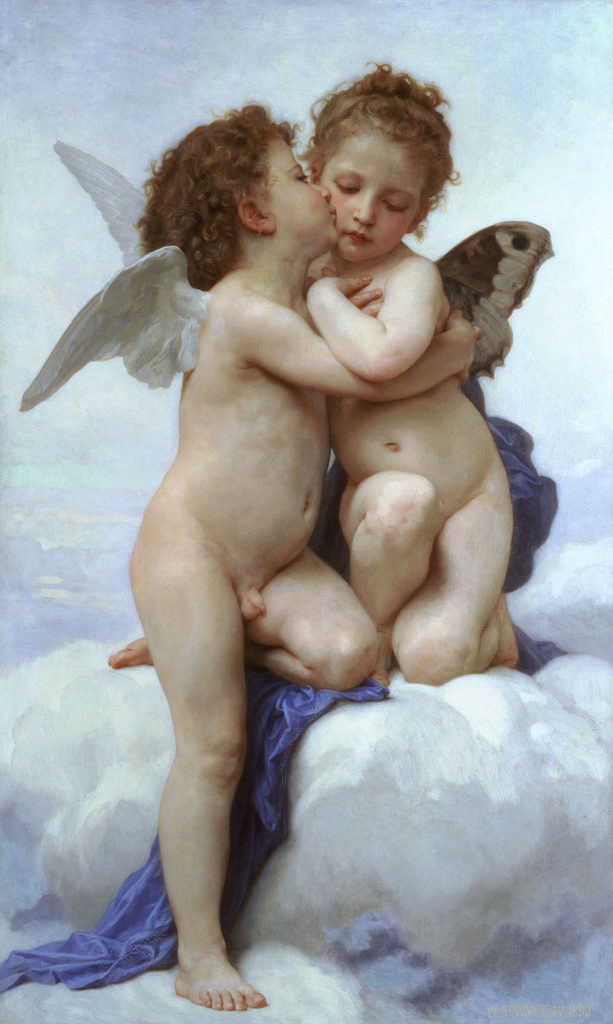 L’Amour et Psyché de Bouguereau