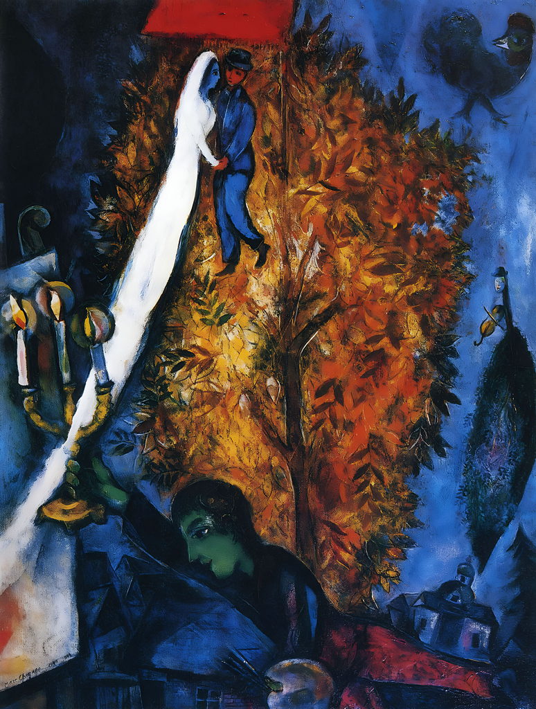 Peinture onirique de Marc Chagall