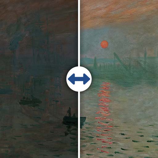 Impression Soleil levant (Monet) 70x50cm