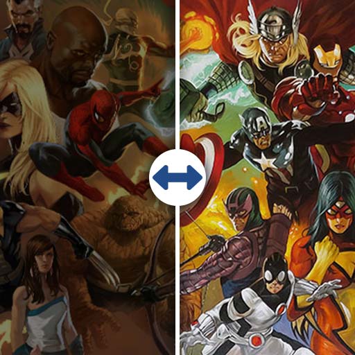 Les Nouveaux Vengeurs 3 (Marvel Comics) 225x90cm
